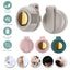 Small Clip Fan Portable Silent Mini Bladeless Electric Fan 3 Speeds Clip-on Usb Charging Fans For Shirt  Whirlwind Waist Clips