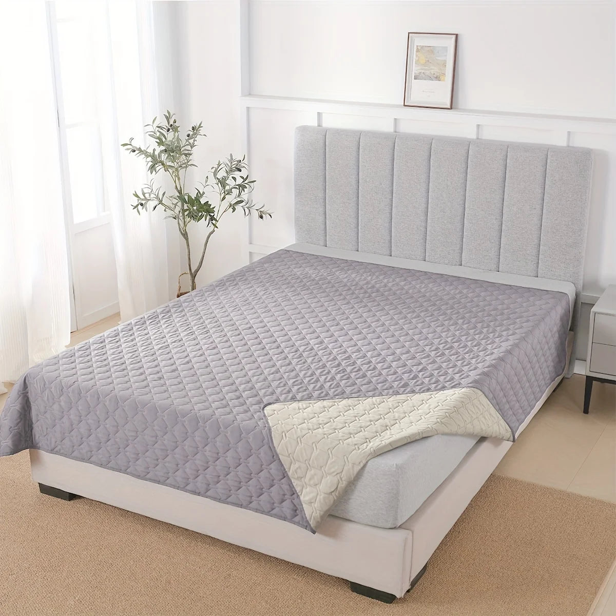 Double-Sided Waterproof Bed Cover
