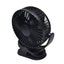 5inch/8inch Rechargeable Battery Operated Clip on Fan, USB & Type-C Charging, 4 Speeds Adjustable Portable Desktop Fan