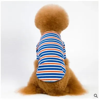 Jacket and Underwear Dog Clothes Autumn and Winter Clothes Small Medium Dog Fleece-lined Thickened Pet Vest Cotton Vest