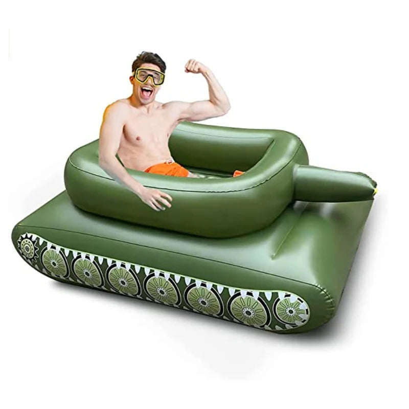 Summer Water Toy Inflatable Bed Water Floating Toy Tank Thickened PVC Inflatable Mat Swimming Pool Fun Toys Water Floating Mat