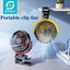 Eary Portable Car Clip On Fan Battery Operated 3 Speed Wind 900 Rotate Quiet Small Air Cooling Fan For Desk Camping Stroller Fan