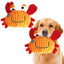 Plush Toys for Small Dogs Squeaky Soft Toy for Puppies Small Dog Ocean Series Plush Toys  for small and medium breeds dogs