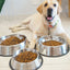 Stainless Steel Pet Bowls for Dogs and Cats - 6 Sizes (XS to XXL) - Feeding and Water Dishes