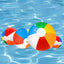 PVC Inflatable Beach Ball Swimming Pool Toy 40cm Big Rainbow Beach Ball 30cm Colourful Inflatable Pool Ball Kids