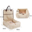 Dog Car Seat Booster Waterproof Durable Car Seat Bed for Small Medium Dogs Front/Back Seat Luxury Pet Travel Car Seat Protector
