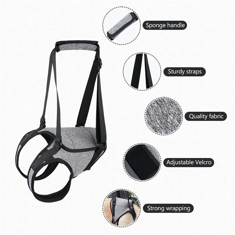 Dog Lift Harness  - Soft Padded Support for Rear Legs