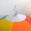 PVC Inflatable Beach Ball Swimming Pool Toy 40cm Big Rainbow Beach Ball 30cm Colourful Inflatable Pool Ball Kids