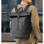 Waterproof Durable Outdoor Backpack Roll Top Fashion Casual Backpack for Hiking Travel Men Women Daily Commute