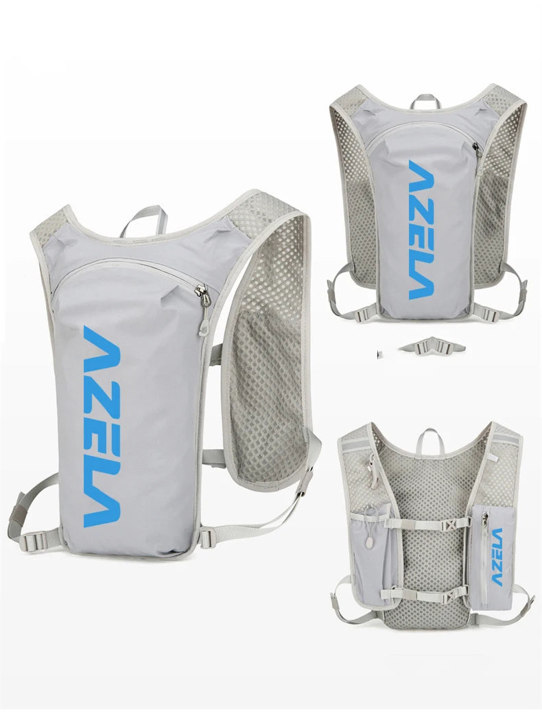Outdoor Trail Running Ultralight Backpack Hydration Jogging Vest Men Breathable Marathon Bicycle Bag Water Bottle 250ML/1.5L