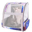 Outdoor Travel Pet Carrier Backpack - Breathable Vented Mesh Bag Suitable for Small Dogs, and Other Pets