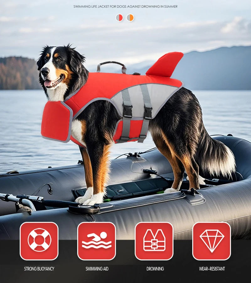 Shark FIN Life Vest for Dog