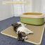 90x60CM Large Cat Litter Mat Waterproof Double Layer Non Slip Litter Box Tray Washable Durable Pet Toilet Sand Trapping Mat
