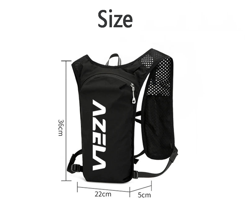 Outdoor Trail Running Ultralight Backpack Hydration Jogging Vest Men Breathable Marathon Bicycle Bag Water Bottle 250ML/1.5L