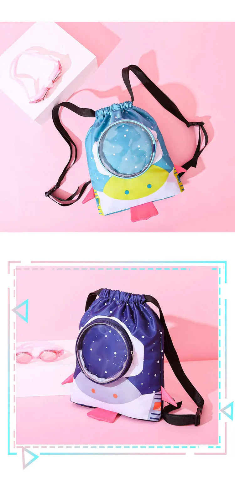 Sports Bags Waterproof Swimming Dry Backpacks Beach Accessories Large Summer Pool Handbags Children's Sea Pouch For Kids Gym
