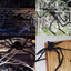 30cm/50cm/75cm/90cm/125cm/150cm/200cm Horror Halloween Giant Black Spider Decoration Haunted House Party Props Halloween Decor