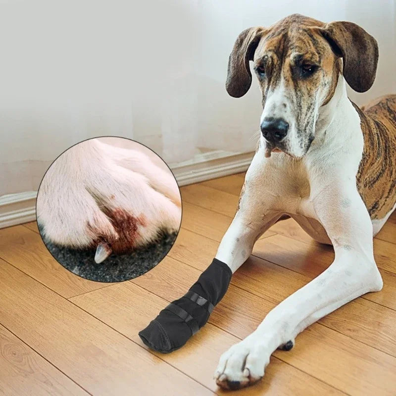 Dog Wound Recovery Boot Paws Protector Waterproof Dog Shoe for Post Surgical Recovery Healing Protections