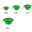 Portable Folding Silicone Dog Feeder Bowl