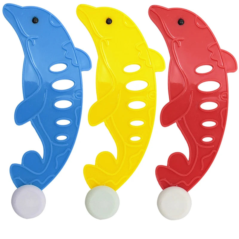 Kids Summer Shark Rocket Throwing Toy Swimming Pool Dive Game Water Fun Games Pool Toys Baby Water Educational Bath Toys Gifts