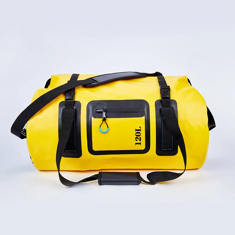 50L 70L 120L Outdoor Waterproof Dry Bag Water Sports Handle Packing Beach Swimming Luggage Camping Motocycle Game