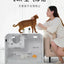Smart Pet Dog Cage Cat Cage Small Solid Wood Cat Villa Household Cat Nest Universal  Cabinet Dog Nest