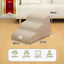 Pet 3 Step Stair Dog/Cat Ramp Ladder High Elasticity Sponge Dogs Sofa Removable and Washable Training Pet Non-Slip Ramp Stairs