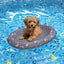 Dog Floating Raft Multi-role Portable Inflatable Pvc Pool Pet Raft for Small Medium Dogs Enjoy Cooling Summer Outdoor Water Toys