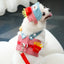 Cartoon Pet Harness Leash Sun Hat Set Cute Kitten Puppy Costume Cat Small Dogs Vest Harness Rope Cap 3pcs Outdoor Pet Supplies