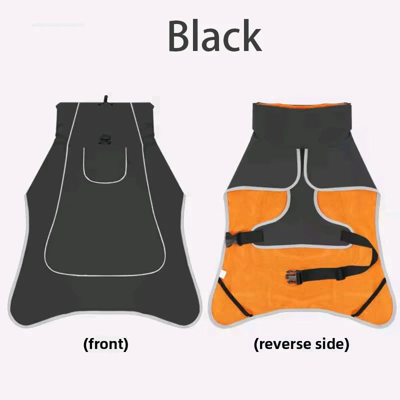 Large Dog Windbreaker Raincoat – Waterproof Outdoor Pet Stormcoat & Rain Gear