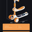 Cycling City Foldable Space Children's Scooter With Seat Push Handle Baby Toy Car Super Load-bearing Music Flash Wheel Scooter