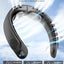 4000mAh Bladeless Portable Neck Fan 3 Gears Adjustable Super Multi-Function Digital Display Rechargable Neck Fan for Outdoor