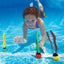 3 Piece Kids Sports Pool Toys Ocean Plant Shape Diving Toys Diving Swimming Training Pool Kids Accessories