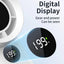 Xiaomi New Handheld Fan 100 Wind Speeds Adjustable USB Charging Mini Digital Display Large Wind Turbine Leafless Electric Fan