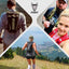 UTOBEST Running Hydration Vest 5L Lightweight Hydration Backpack with 2pcs 350ml Water Bottles for Bicycle Marathon Hiking
