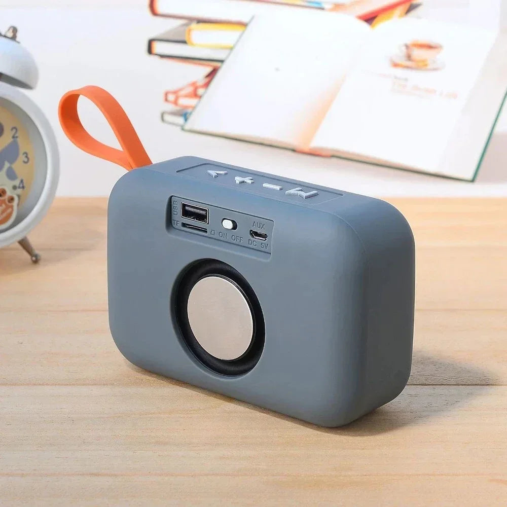 T&G TG506 Speakers Portable Mini Bluetooth-compatible Speaker Wireless Soundbar Outdoor HIFI Subwoofer Support TF Card Radio Aux