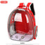 Airline Approved Pet Backpack - Transparent Space Capsule