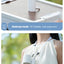 New Portable Foldable Handheld Fan 100 Speed with LED Digital Display 2000mAh Multi-angle Adjustable Turbo Fan for Home Outdoor