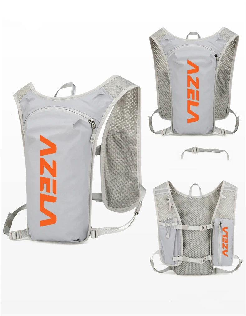 Outdoor Trail Running Ultralight Backpack Hydration Jogging Vest Men Breathable Marathon Bicycle Bag Water Bottle 250ML/1.5L
