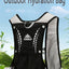 Outdoor Trail Running Backpack Ultralight Women Men Running Race Hydration Vest Marathon Bicycle Bag for Marathon Hiking Cycling