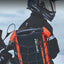 Motorcycle Backpack Men Women Waterproof Bag Full Face Helmet Backpack Rider Bag Reflective Travel Bag Motorcycle Helmet Bags