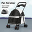 Foldable Pet Stroller - Perfect for Small Dogs, & Puppies