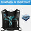 Outdoor Trail Running Ultralight Backpack Hydration Jogging Vest Men Breathable Marathon Bicycle Bag Water Bottle 250ML/1.5L