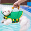 Cute Summer Dog Life Jacket for Swimming Boating Pet Safety Floating Vest Life Preserver with Rescue Handle For Cats Small Dogs