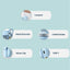 Miffy X MIPOW Portable USB Fan Clip-On Fan Cooling Personal For Office Household Traveling Summer Cooler Air fans kawaii style