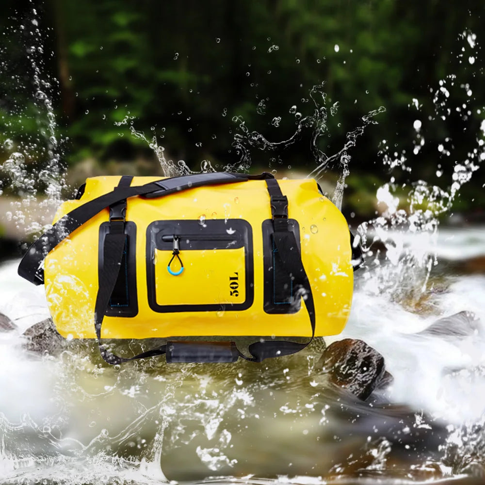 50L 70L 120L Outdoor Waterproof Dry Bag Water Sports Handle Packing Beach Swimming Luggage Camping Motocycle Game