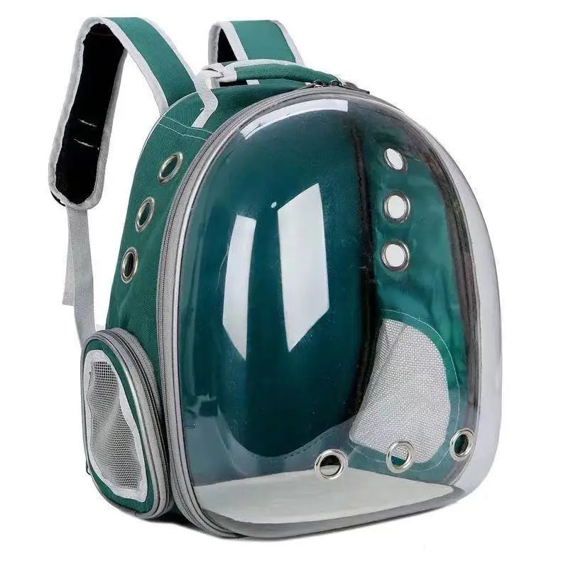 Airline Approved Pet Backpack - Transparent Space Capsule