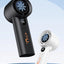 Xiaomi New Handheld Fan 100 Wind Speeds Adjustable USB Charging Mini Digital Display Large Wind Turbine Leafless Electric Fan