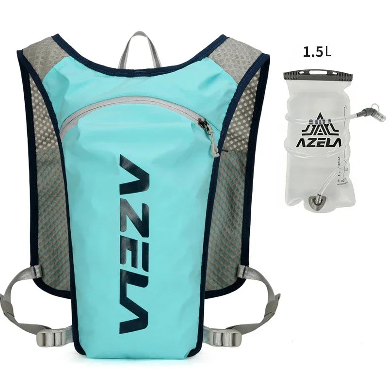 Outdoor Trail Running Ultralight Backpack Hydration Jogging Vest Men Breathable Marathon Bicycle Bag Water Bottle 250ML/1.5L