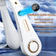 【2023 New】New Portable All Angles Neck Fan, Hands Free Bladeless Fan, Wearable with Headphone Design,Rotatable hanging neck