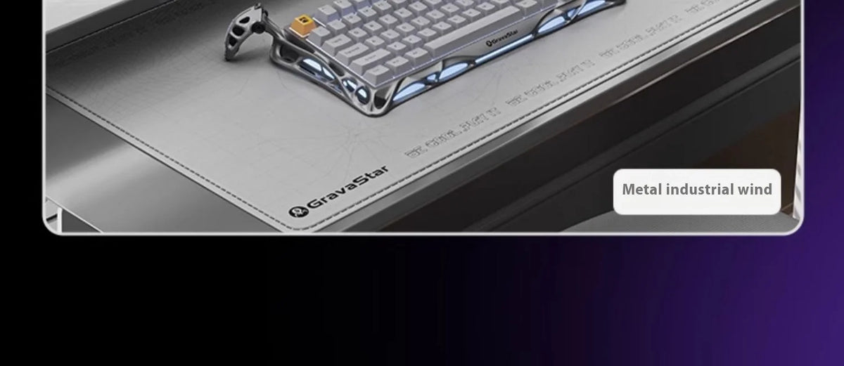 Gravity Planet Cocoon Breaking 75k1pro Mechanical Keyboard Competition Blog Manufacturing Aluminum Alloy Wireless Gaming Mouse